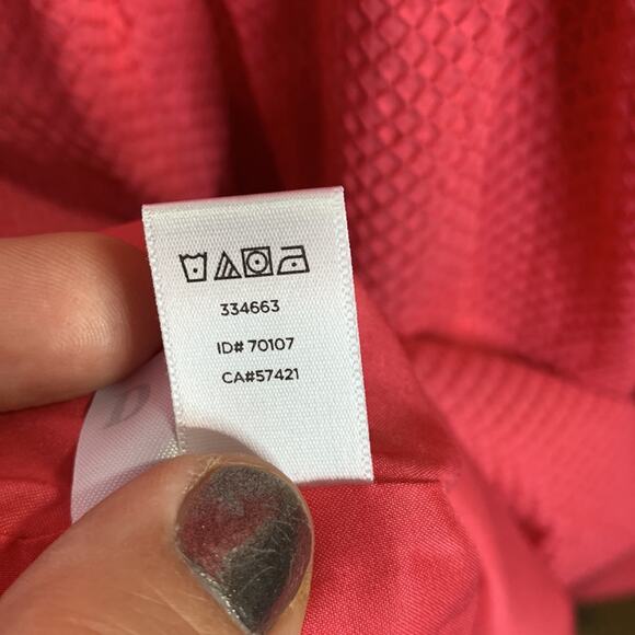 Loft Coral Sleeveless Barbiecore V-Neck Midi Dress New with tag W-707 Size 4 - Picture 7 of 9